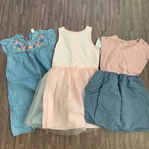 Girls size 7 dress lot